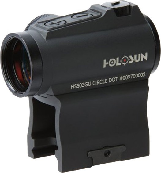 Обзор HOLOSUN HS503GU. Компактный коллиматорный прицел с прочным корпусом